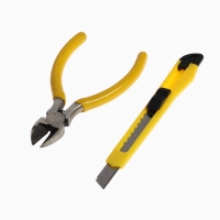 Паяльник для пластика ТУНДРА, 50 Вт, 750 &deg;С, комплект оснастки, кейс