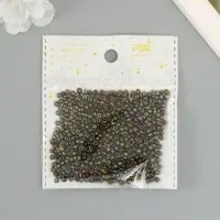 Бисер круглый размер 12/0 "Маслина" 20 гр