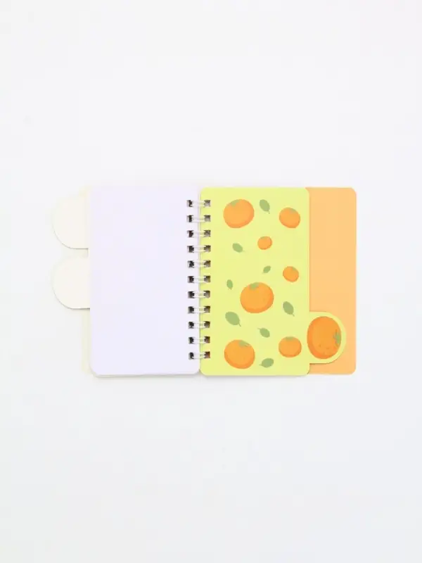 Блокнот с разделителями А7, 40 л "Капибара"