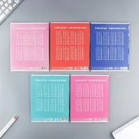 Тетрадь в клетку 12 листов А5, на скрепке &laquo;Аниме&raquo;, обложка мелованный картон, блок №2, 5 видов МИКС