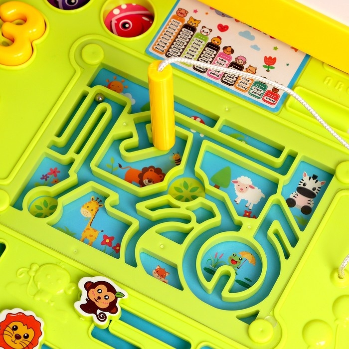 Развивающий столик &laquo;Играй и учись&raquo;, цвет красный