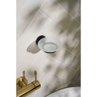 Мыльница настенная Штольц St&ouml;lz Loft basic, цвет чёрный