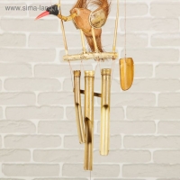 Музыка ветра бамбук "Птица" 55х20х30 см