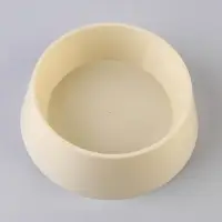 Миска пластиковая 300 мл, бежевая