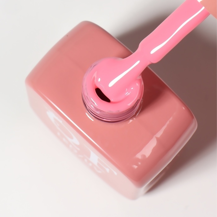 Гель лак для ногтей &laquo;SIMPLE&raquo;, 3-х фазный, 10 мл, LED/UV, цвет розовый (133)