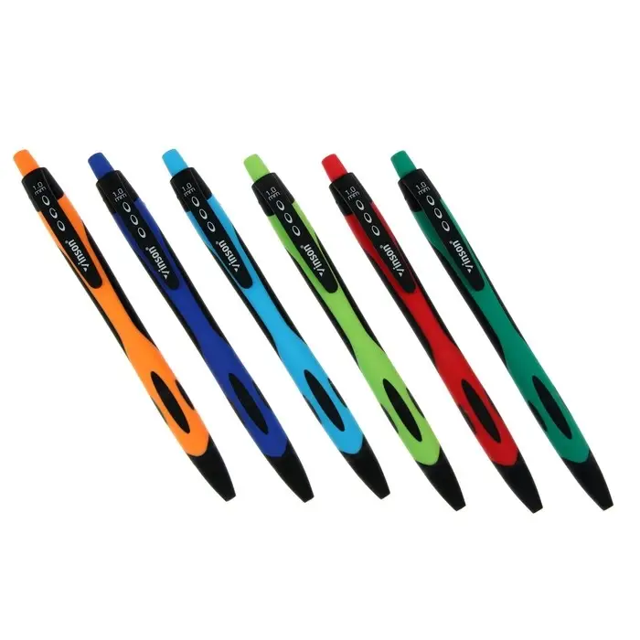 Ручка шариковая, автоматическая Vinson &laquo;Оригинал&raquo;, 1.0 мм, стержень масляный синий, МИКС