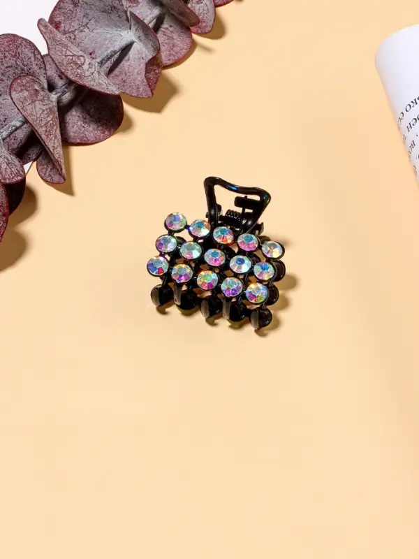 Крабик для волос &laquo;Классик&raquo;, 2.5 см, чёрный