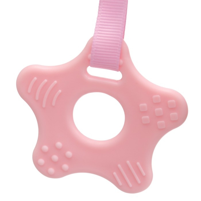 Подвеска мягкая &laquo;Зайка&raquo;, погремушка, прорезыватель, на кроватку, коляску, Mum&Baby