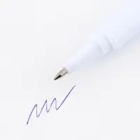 Ручка шариковая, синяя паста 0.7 мм с колпачком пластик &laquo;Кеды&raquo;