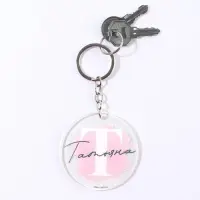 Брелок для ключей именной акриловый &laquo;Татьяна&raquo;, диам. 6 см