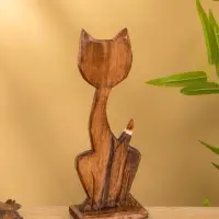 Сувенир на подставке &laquo;Киса&raquo;, 25-27 см, дерево, МИКС