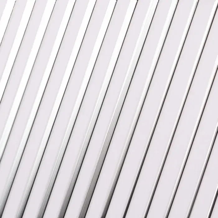 Наклейки для ногтей &laquo;Полоски&raquo;, металлизированные, серебристые