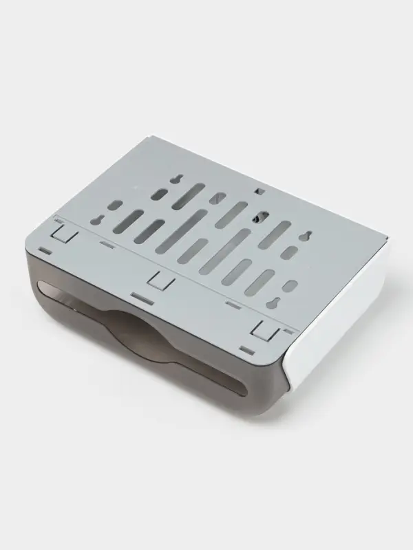 Диспенсер бумажных полотенец в листах, пластик белый