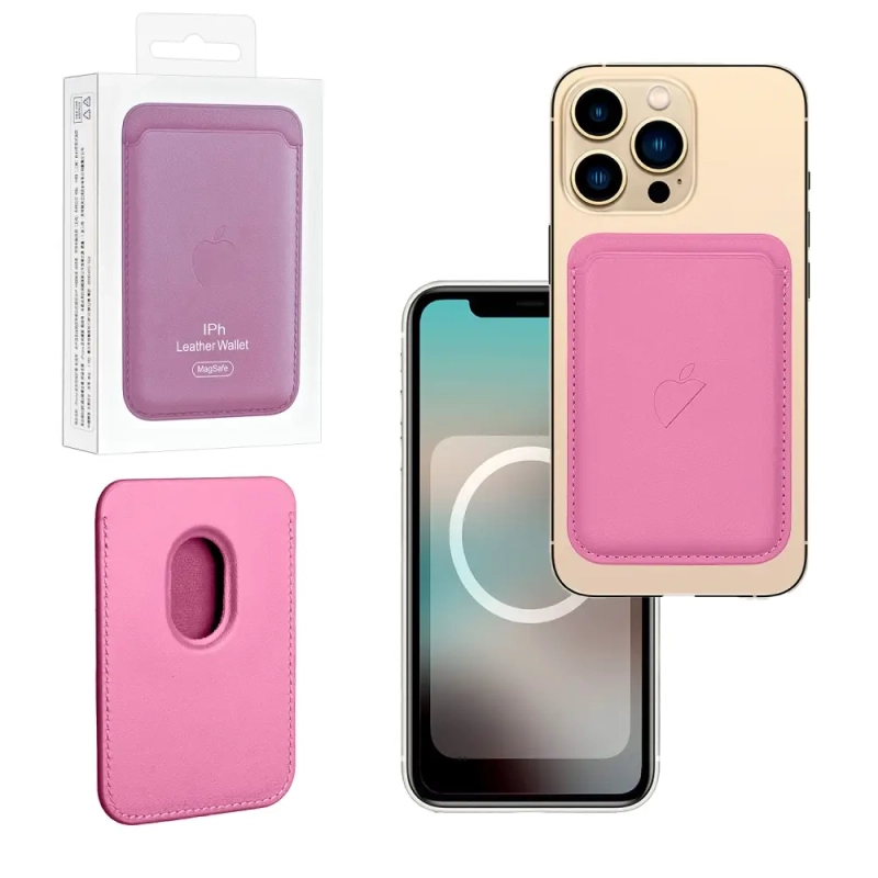 Чехол Leather Wallet Pollen Color  iPh 12 - 15 Pro Max