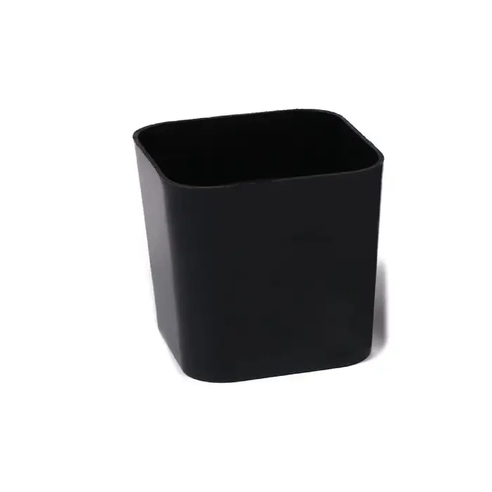 Горшок для рассады, 300 мл, d=7.5 см, h=7.5 см, пластик, чёрный, Greengo