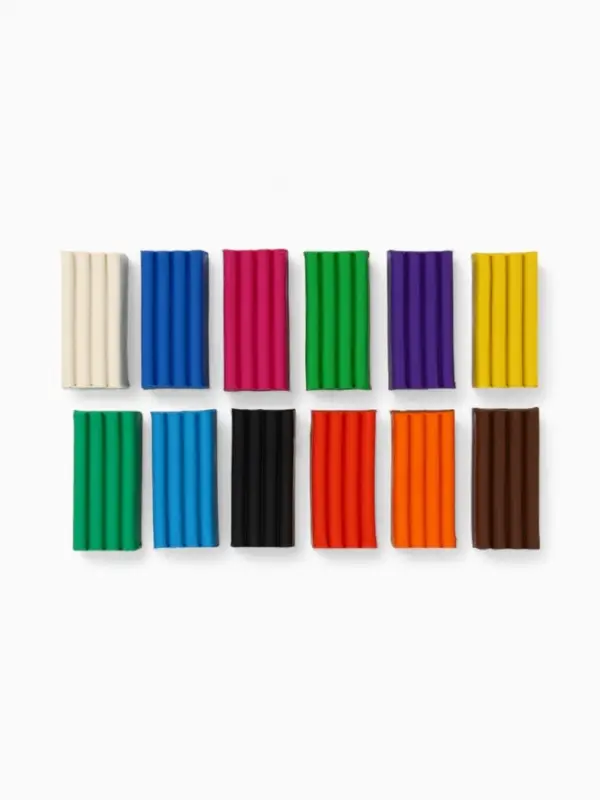 Пластилин 12 цветов, 180 г ArtFox STUDY