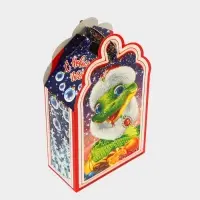 Подарочная коробка новогодняя Фигурная малая &laquo;Лакомка Символ года&raquo;, упаковка, 11.1&times;5.8&times;20.5 см