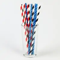 Трубочки бумажные 12 шт &laquo;Пати&raquo;