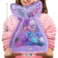 Набор для творчества &laquo;Создай украшение: Русалочка&raquo;, 12 видов бусин, 5 шармов