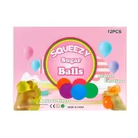 Мялка "Хрустящий шар", можно откачивать и закачивать воздух, цвета МИКС