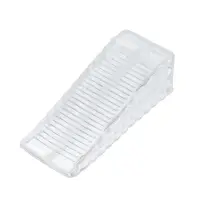 Ограничитель для дверей и окон ТУНДРА SP005, напольные, 96х40 мм, набор 2 шт