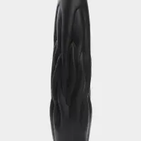 Ваза напольная керамика "Бертольдо" 58х12 см, чёрный