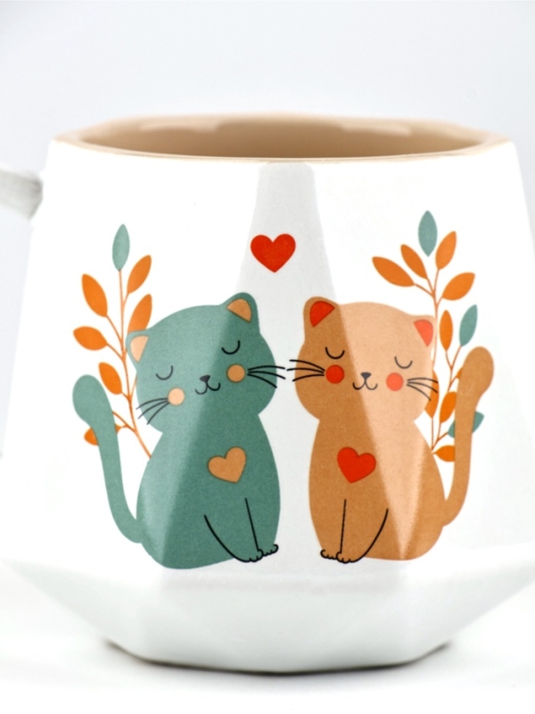 Кружка керамическая Дорого внимание &laquo;Котики&raquo;, 350 мл