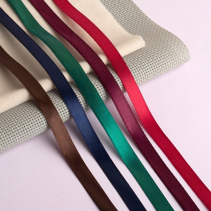 Набор атласных лент &laquo;Вечерние огни&raquo;, 5 шт, размер 1 ленты: 10 мм &times; 23 &plusmn; 1 м