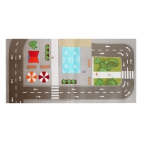 Автотрек &laquo;Виражи&raquo;, световые и звуковые эффекты, работает от батареек