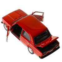 Машинка металлическая &laquo;ВАЗ-2101&raquo;, ретро - модель &laquo;Копейка&raquo;, открываются двери, багажник, инерция, 12 см, красный