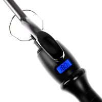 Плойка Luazon LW-23, 65 Вт, керамическое покрытие, d=9 мм, 230&deg;С, черная