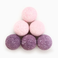 Подарочный набор косметики новогодний &laquo;Время чудес!&raquo;, бомбочки для ванны, 6 х 20 г, аромат нежной лаванды, Новый Год