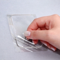 Планшет для наращивания ресниц, с клеевой поверхностью, 9 &times; 5,5 &times; 0,2 см