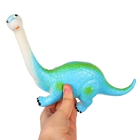 Резиновая игрушка для ванны &laquo;Динозавр: Диплодок&raquo;, 22 см, с пищалкой, Крошка Я