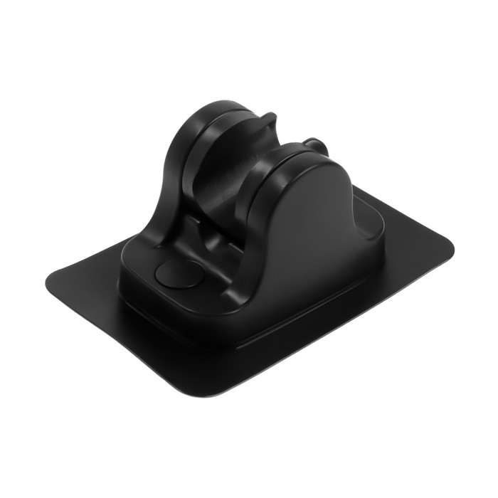 Набор для душа ZEIN Z2715, шланг 150 см, самоклеящийся держатель, лейка 5 режимов, черный