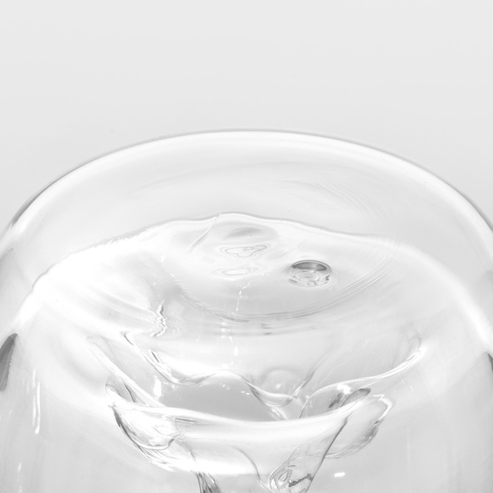 Стакан стеклянный с двойными стенками Magistro &laquo;Горы&raquo;, 350 мл, 6,5&times;15 см