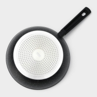 Сковорода Доляна &laquo;Первый дом&raquo;, d=28 см, h=8 см, индукция, цвет чёрный