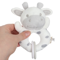 Погремушка мягкая на кольце &laquo;Коровка&raquo;, Крошка Я