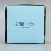 Коробка под 4 конфеты &laquo;С Новым годом&raquo;, снегири, 10.5 х 10.5 х 3.5 см, Новый год