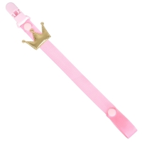 Держатель для соски - пустышки &laquo;Принцесса&raquo;, на ленте