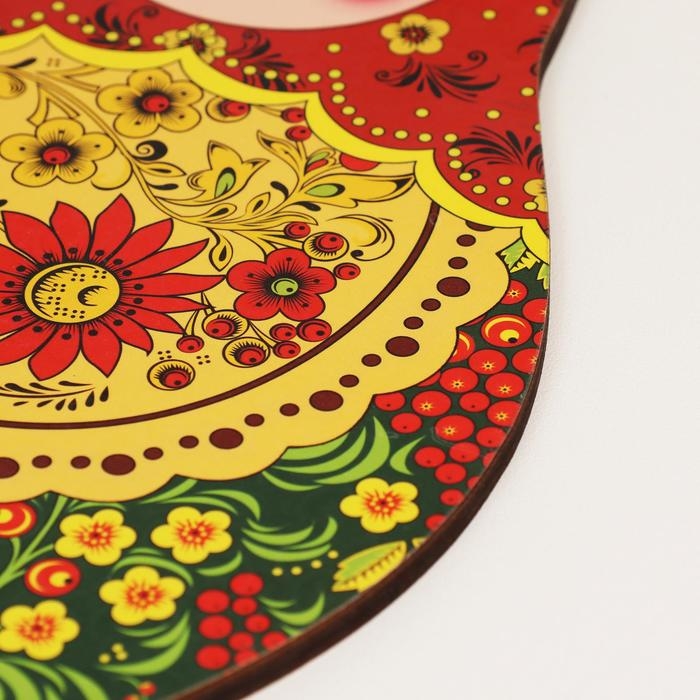 Доска разделочная сувенирная "Матрешка", 14,9&times;23 см