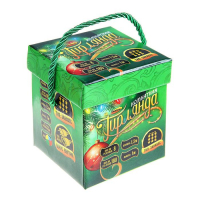 Гирлянда &laquo;Занавес&raquo; 1.5 &times; 1 м, IP20, прозрачная нить, 180 LED, свечение мульти, 8 режимов, 220 В