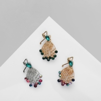 Брошь &laquo;Девушка&raquo; танцовщица (неделимая фасовка 12 шт., цена за шт.), цвет МИКС