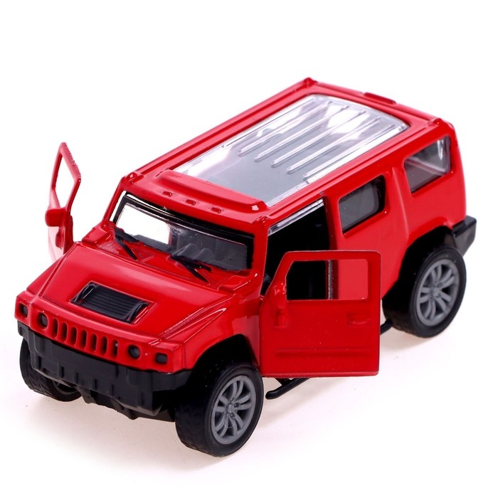 Машина металлическая &laquo;Джип&raquo;, 1:48, инерция, открываются двери, МИКС