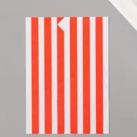 Набор уголков с кармашком для фотографий 102 уголка "Красные" 10,3х14,8 см