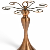 Подставка для бокалов, бронзового цвета, на 6 бокалов