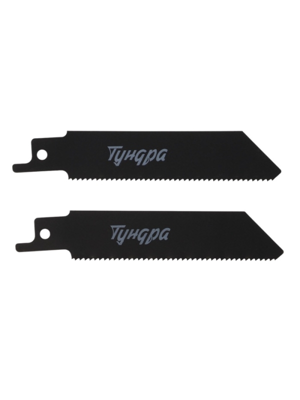 Полотна по металлу для сабельной пилы ТУНДРА, Bimetal, 75/100 х 1.4 мм, 2 шт.
