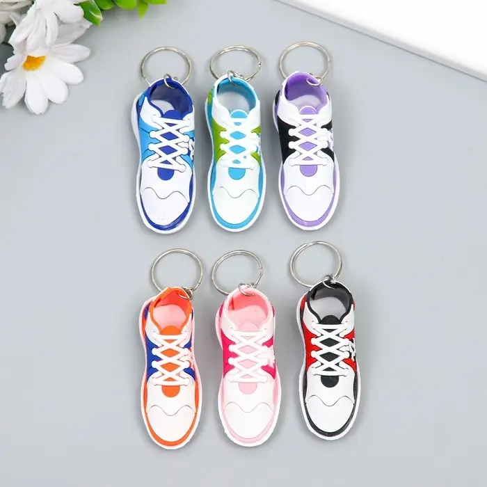 Брелок резина "Кроссовок " МИКС 3х2,5х7,5 см