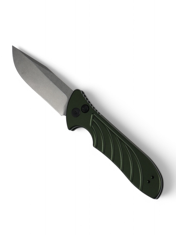 Нож складной полуавтоматический 22см, клинок 87мм/3.2мм