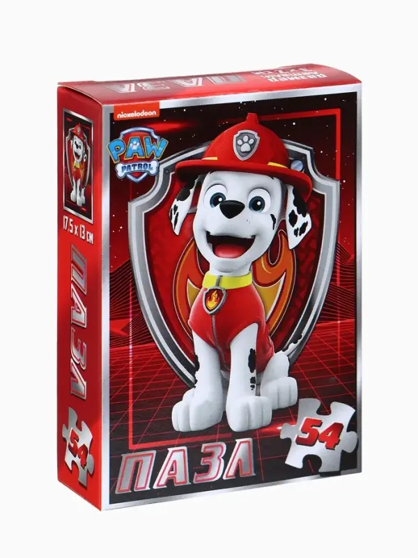 Большой набор пазлов "Щенячий патруль", 10 в 1